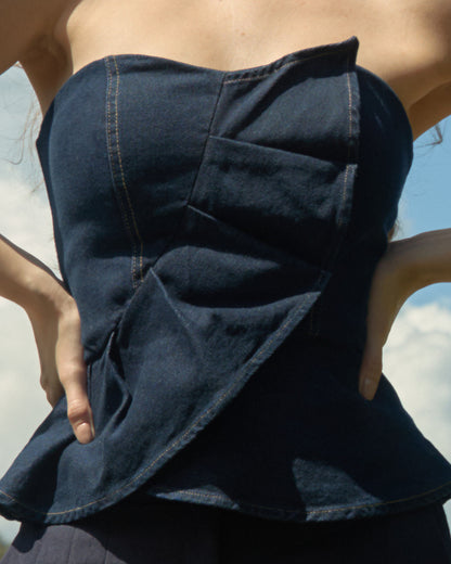 Top Instinto - Denim